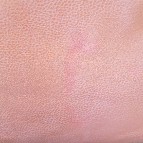 Pink Faux Leather Tote Bag with Tassels - Picture 12 of 13